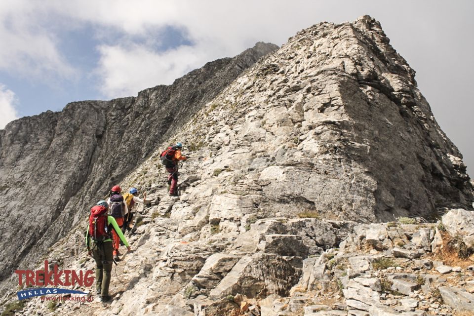 1 Day summit Olympus - Reaching Mytikas at 2,918 meters