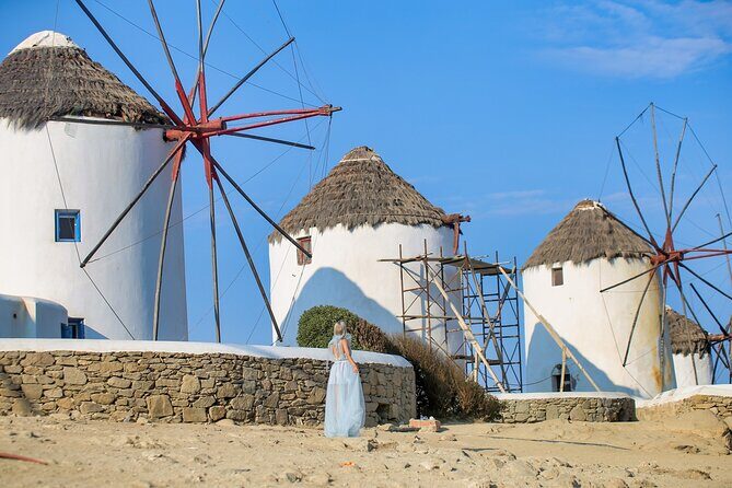 1 Hour Private Photo Session In Mykonos - Stop 2: Little Venice for Color, Sea Views, and Candid Feel