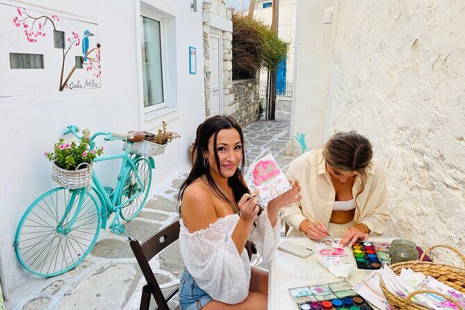 1 Hour Watercolor Workshop in Parikia Paros! - A smart Parikia activity: short, guided, and genuinely creative