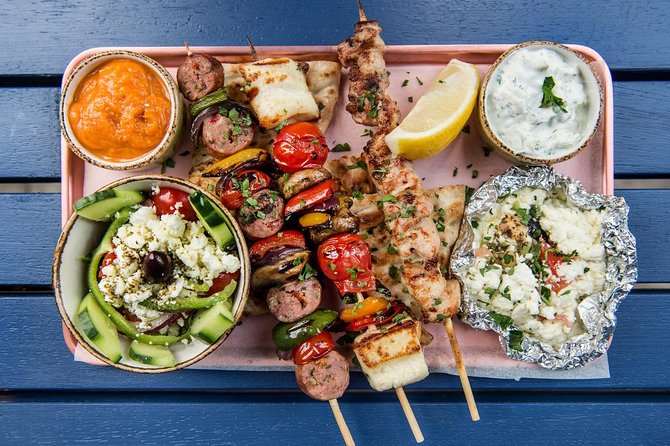 12 Tastings of Heraklion city - walking culture tour - Olive oil, olives, cheese, and Cretan pantry staples