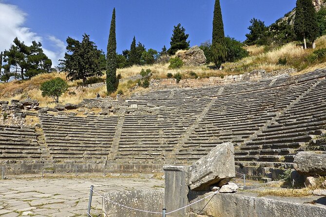 2-Day Delphi & Olympia Tour with Olive Oil & Honey Tasting - Delphi and the sanctuary of Apollo