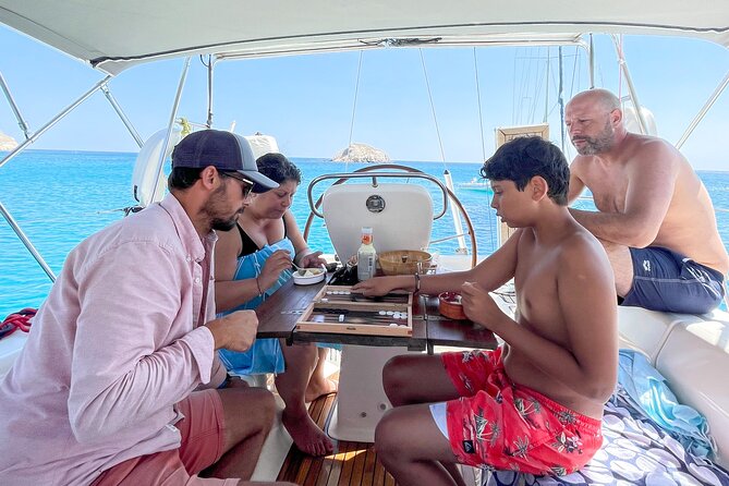 2-Day Private Sailing Tour around Milos, Kimolos and Polyaigos - Polyaigos offers a quieter morning swim