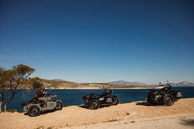2 Hour Private Sidecar Tour to Athens Riviera & Lake Vouliagmeni - Kavouri Beach and the fourth-century road