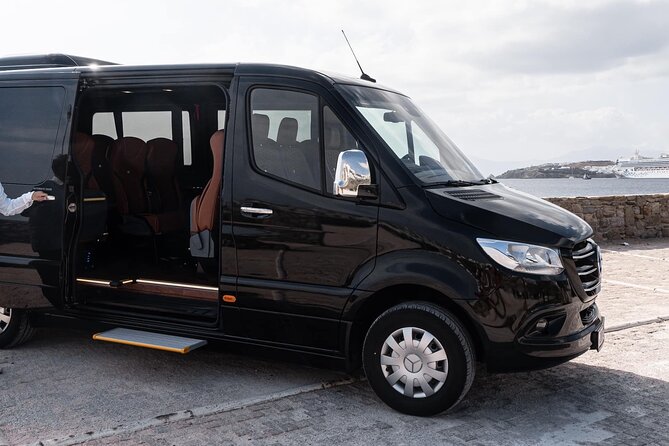 24-hour Point-Point Mykonos Airport and Port Transfers Service - Hotel, Airbnb, and villa pickups