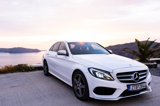 24h Luxury Santorini Transfer or Arrival or Departure one way - A calmer first hour on Santorini