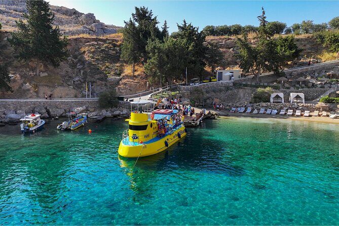 3-Hour Adventure With Hippo Submarine - Hippo Submarine in Lindos: a 3-hour plan that stays fun