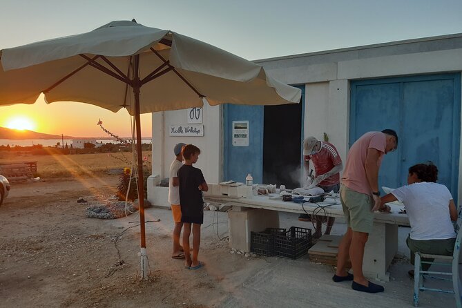 3-Hour Marble Workshop Creating your own Souvenir out of ( Paros ) Marble - Key points at a glance