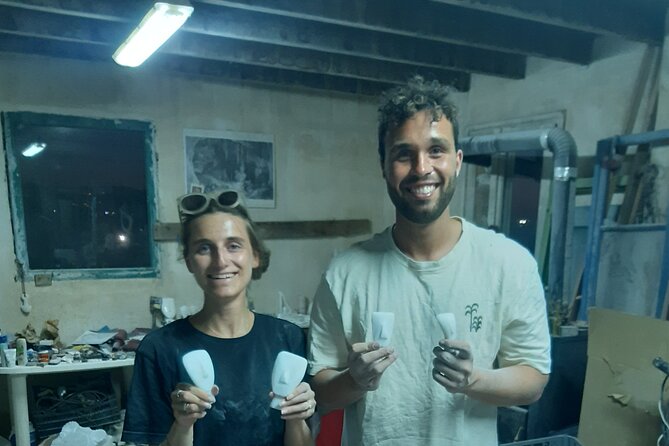 3-Hour Marble Workshop Creating your own Souvenir out of ( Paros ) Marble - Three hours is the right amount of time
