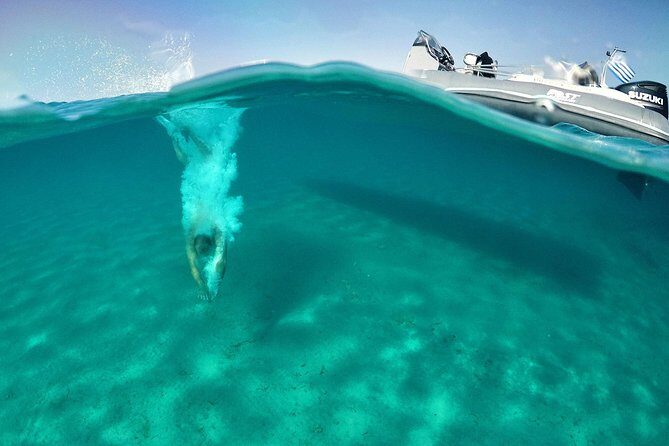 3 Hour Private Cruise – South Coastline Of Mykonos - Open bar, beer/wine/soft drinks, and what “unlimited” changes on a boat day