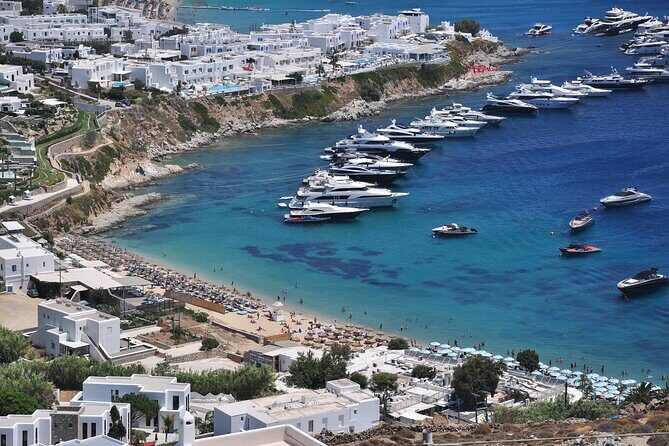 3 Hour Private Cruise – South Coastline Of Mykonos - Ornos to the south shore: what you’ll see from the water
