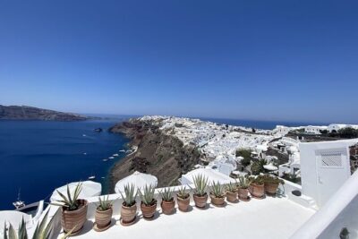 3 hours Panoramic Tour to Oia - Ikies gives Oia a wider frame