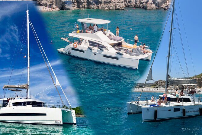 3-Hours Sunset Catamaran Cruise with Dinner all Inclusive - Where the catamaran leaves from and what the 3-hour pace feels like