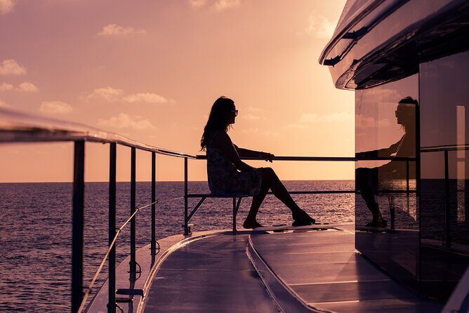 3-Hours Sunset Catamaran Cruise with Dinner all Inclusive - Kallithea Springs swim stop: snorkeling time and safety that feels real