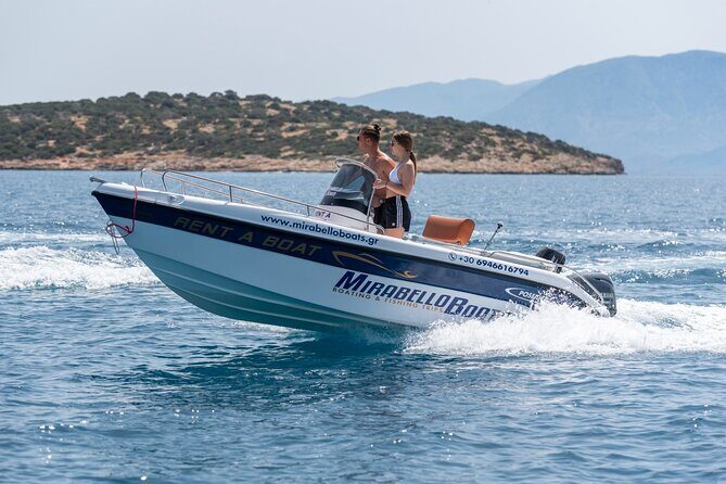 4-Hour Private Boat Rental Without Skipper at Agios Nikolaos - Kolokytha beach and the church pathway walk