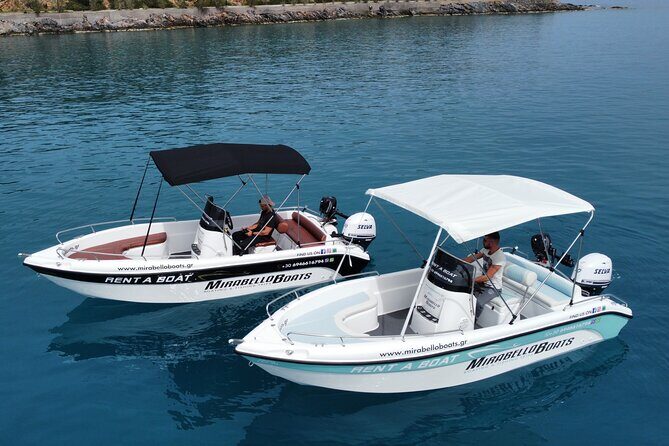 4-Hour Private Boat Rental Without Skipper at Agios Nikolaos - Agioi Pantes island: the natural breakwater and Kri-Kri goats