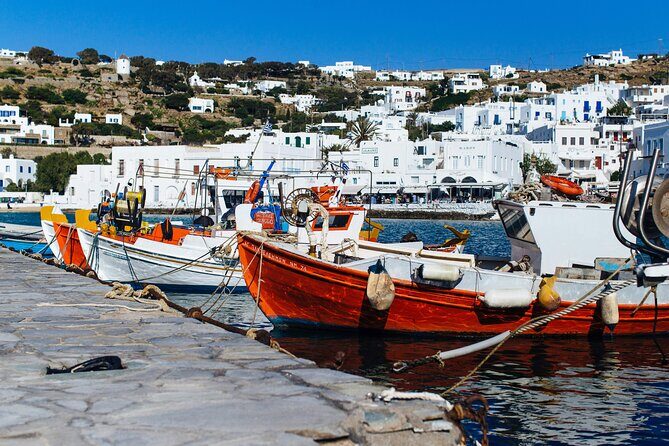4Hours Mykonos Adventure Walk in Town & Minivan Countryside Tour - Mykonos Town Walk: Windmills, Little Venice, Old Port in One Shot