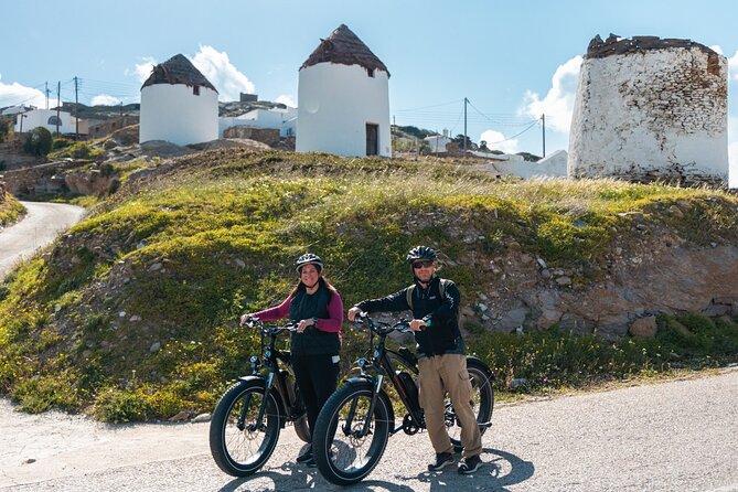 5 -6 Hour Private Chora E-Bike Tours - Returning through Pano Kampos