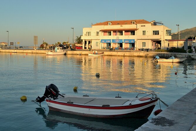 5-Day Ancient Greece & Zakynthos Turtle Island Tour - Day 4: Ferry, Nafpaktos, Delphi, and the Meteora sunset