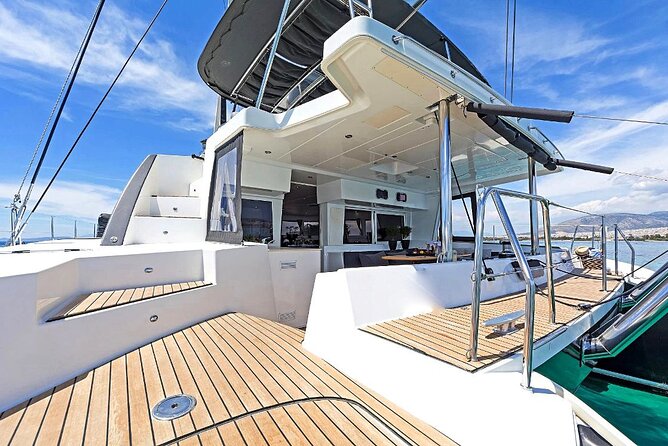 5 Hour Private Day or Sunset Cruise in Large & Majestic Catamaran - One smooth hour under sail