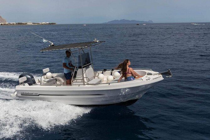 5 Hours Boat Rental in Santorini - What you’ll actually do on the water