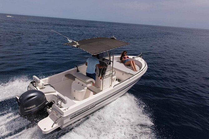 5 Hours Boat Rental in Santorini - Snorkeling gear and swimming breaks: easy, included, and not stressful