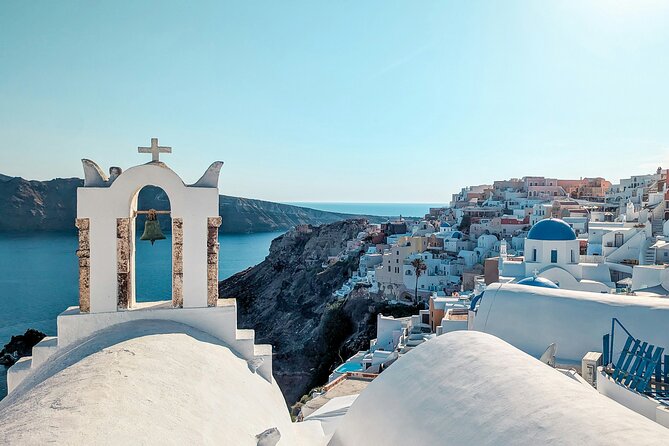 5 Hours Private Guided Tour of Santorini - Fira starts the day with caldera views