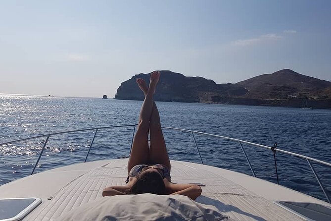 5 Hours Santorini Private Luxury Cruise with BBQ and Drinks - Sunset timing and special occasions