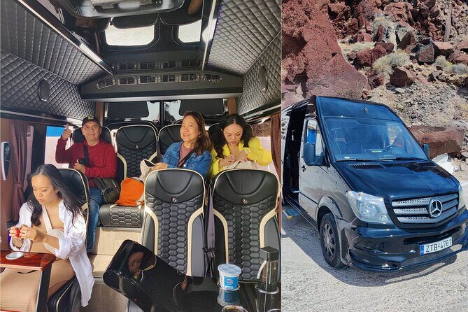 5 Hours Santorini Sightseeing Roundtrip - Red Beach and Perissa Black Sand: Two Volcanic Shorelines, One Efficient Loop