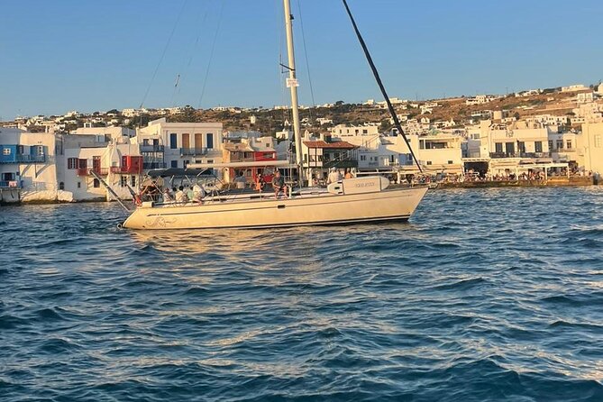 5 Hours Sunset Tour to Delos and Rhenia Island with Dinner - Delos in 45 minutes