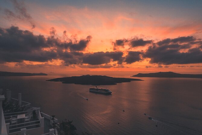 6-Hour Private Custom Santorini Tour-A Full Experience Of The Island. - Santo Wines with a caldera view