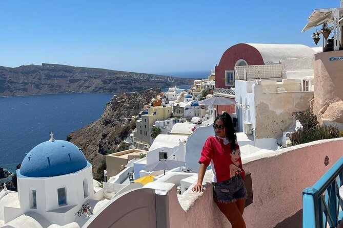 6-Hour Private Custom Santorini Tour-A Full Experience Of The Island. - Perissa and Perivolos on black volcanic sand