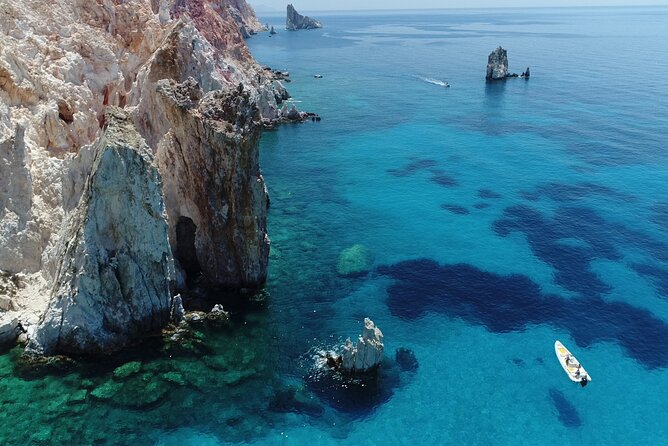 6 Hours Kimolos and Poliegos islands Private tour - Kalogeroi, old mines, and Poliegos Beach