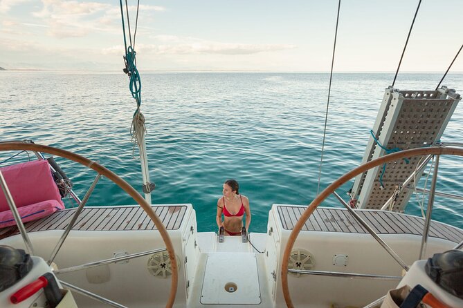 7 Hours Private Sailing Cruise in North Thassos - Makryammos Beach and the first swim