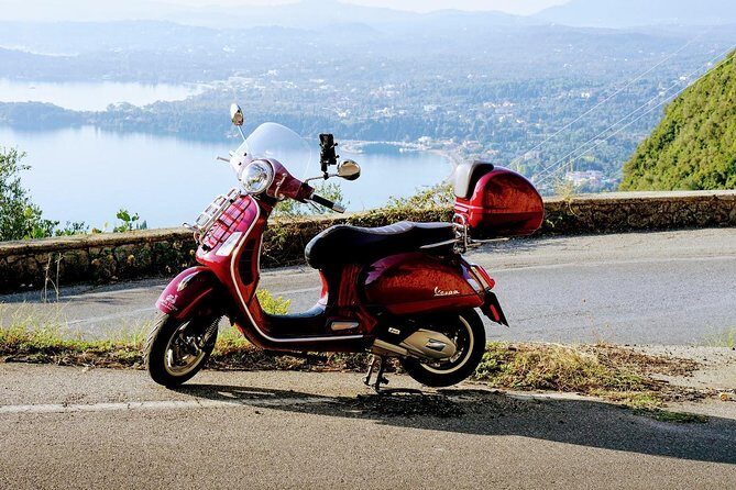 Above & Beyond Palaiokastritsa Corfu Vespa Scooter Tour - Stop 4: Lakones village for a breather and a snack