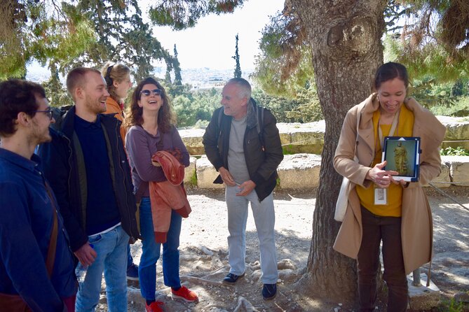 Acropolis Group Tour in German or Dutch - Temple of Athena Nike, a small monument with a modern link