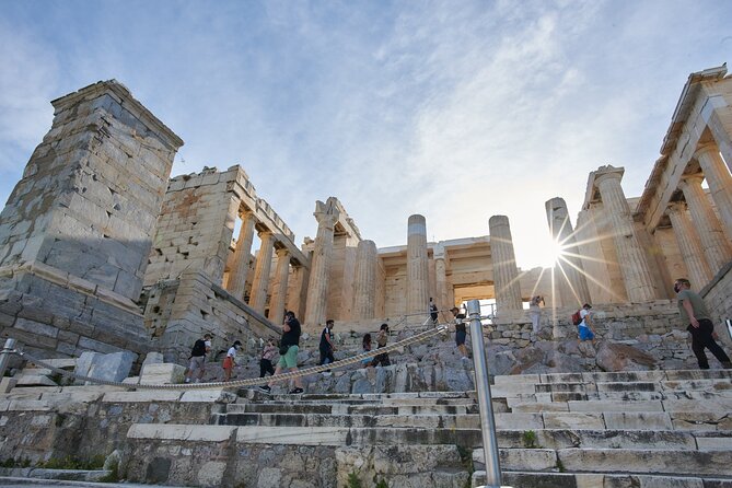 Acropolis Guided Tour with Skip-the-Line Access - The Temple of Athena Nike on its small bastion