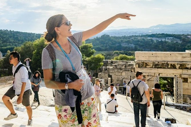 Acropolis Monuments guided tour with German Speaking Guide - What the $46.26 price really covers