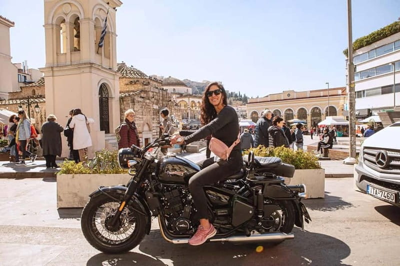 Acropolis of Athens: 60′ Tour in a Vintage Motorcycle - Booking, comfort, and accessibility details