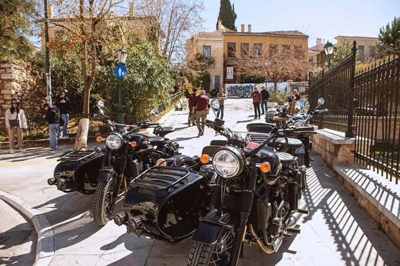 Acropolis of Athens: 60′ Tour in a Vintage Motorcycle - Who gets the most value for $154
