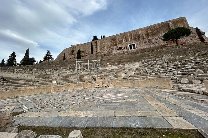 Acropolis of Athens Historical Tour For History Enthusiasts - Propylaea gateway and the view down into Athens