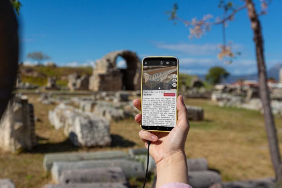 Acropolis of Lindos with Multilingual 3D Audiovisual Tour - Using the 3D audio app (8 languages): how to set yourself up