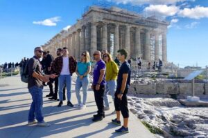 Acropolis & Parthenon Small Group Tour - Athens by e-bike: what the city stops are really like