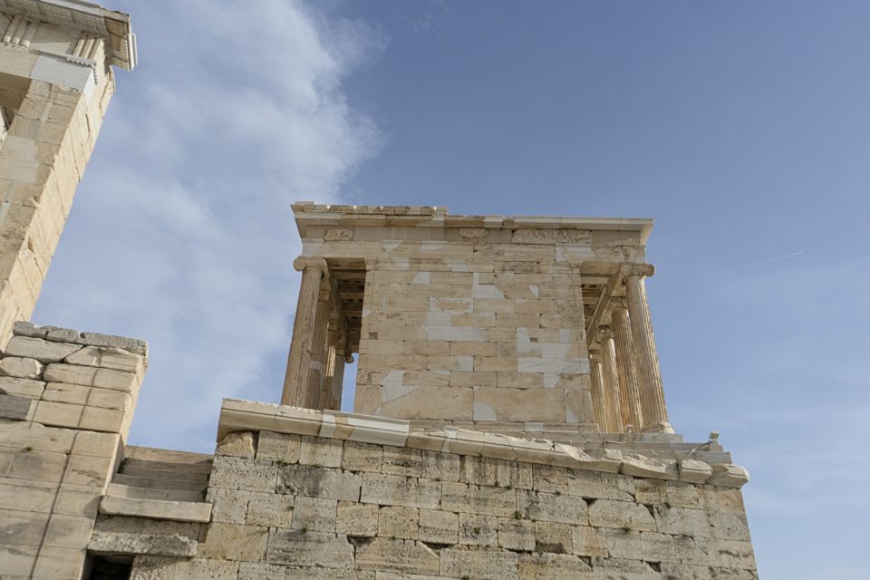 Acropolis, Plaka & Ancient Agora Guided Tour - The Parthenon and the monuments above Athens