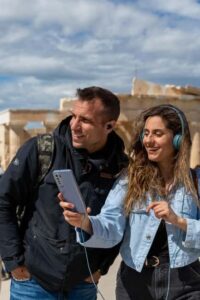 Acropolis Self-Guided Smartphone Tour w/Audio & 3D(No entry) - Download first: Offline use, phone storage, and the 200MB reality