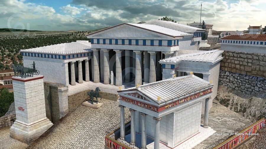 Acropolis Self-Guided Smartphone Tour w/Audio & 3D(No entry) - Parthenon: Turning ruined space into a mental picture