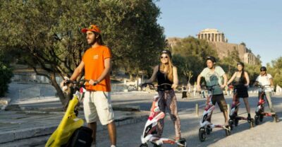 Acropolis Walking Tour & Athens Highlights by Electric Trike - Walking up to the Parthenon