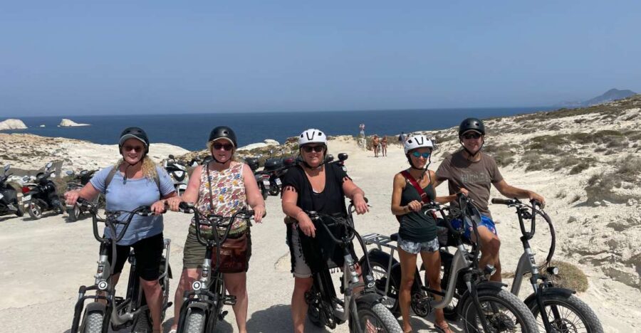Adamas: Milos Highlights Tour on an Electric Bike - “Hidden Gem” Stops and Photo Breaks: Why Those Little Intervals Matter