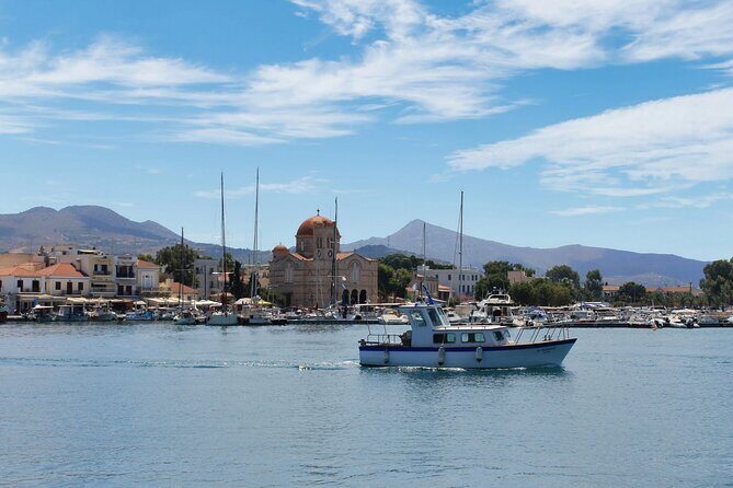 Aegina island small group day trip: Greek island experience - Paralia Agias Marinas: beach time in the Saronic Gulf