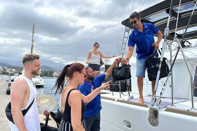 Ag.Nikolaos: Catamaran Trip with Sushi, Drinks, & Water Toys - Key things to know before you sail