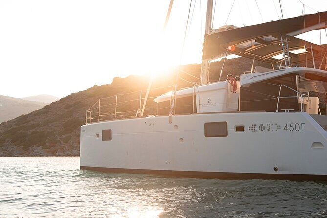 Ag.Nikolaos: Catamaran Trip with Sushi, Drinks, & Water Toys - A semi-private catamaran day out of Agios Nikolaos